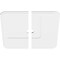 Ekena Millwork Lucan Architectural Grade PVC Ceiling Medallion, 36"OD x 3"ID x 12 1/2"C x 1"P, Two-Piece CMP36LN2-03000 - alternate 4